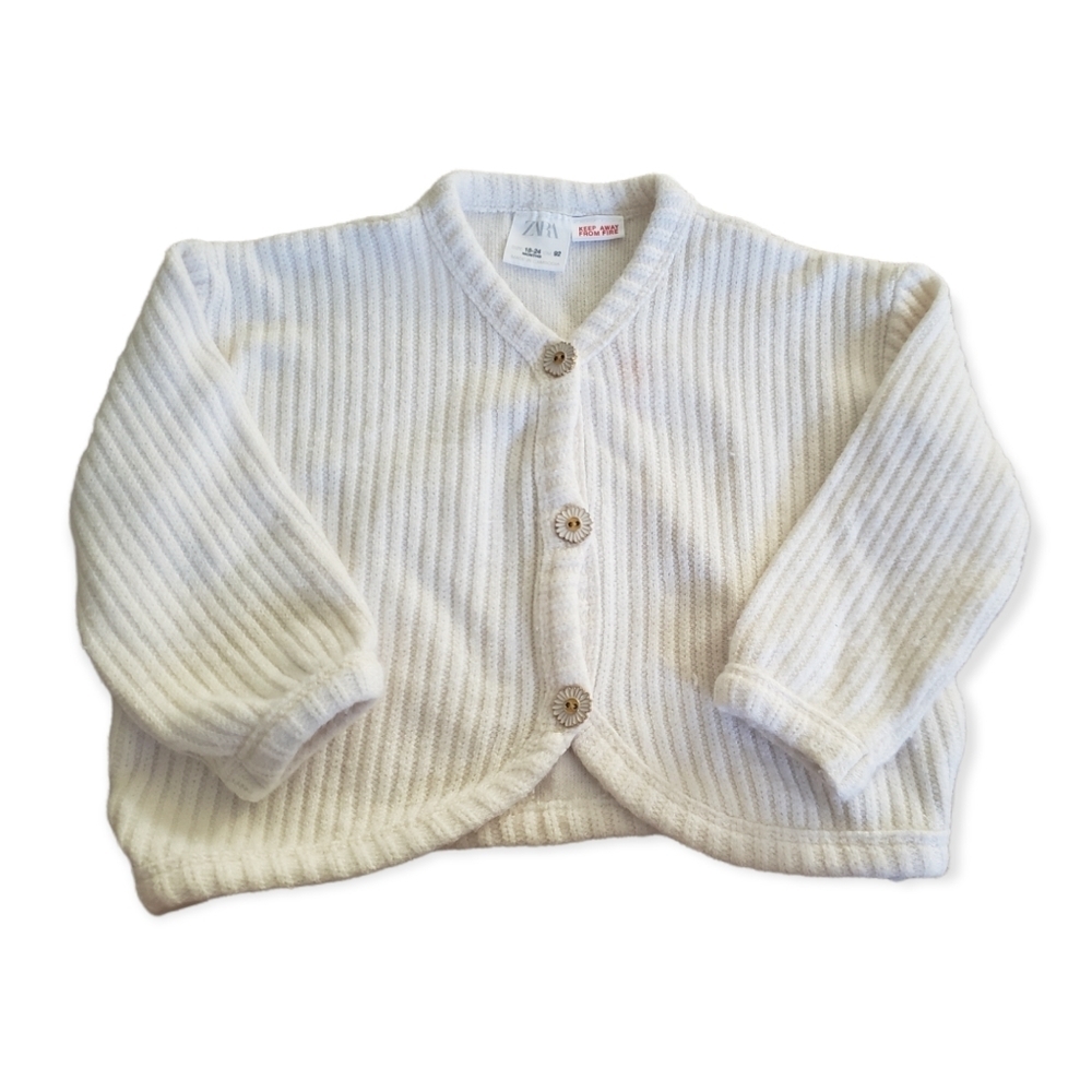 Zara 18-24m knit sweater cardigan